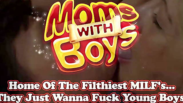 MomsWithBoys - Sizzling Hot MILF Raquel Devine Devours Cock 